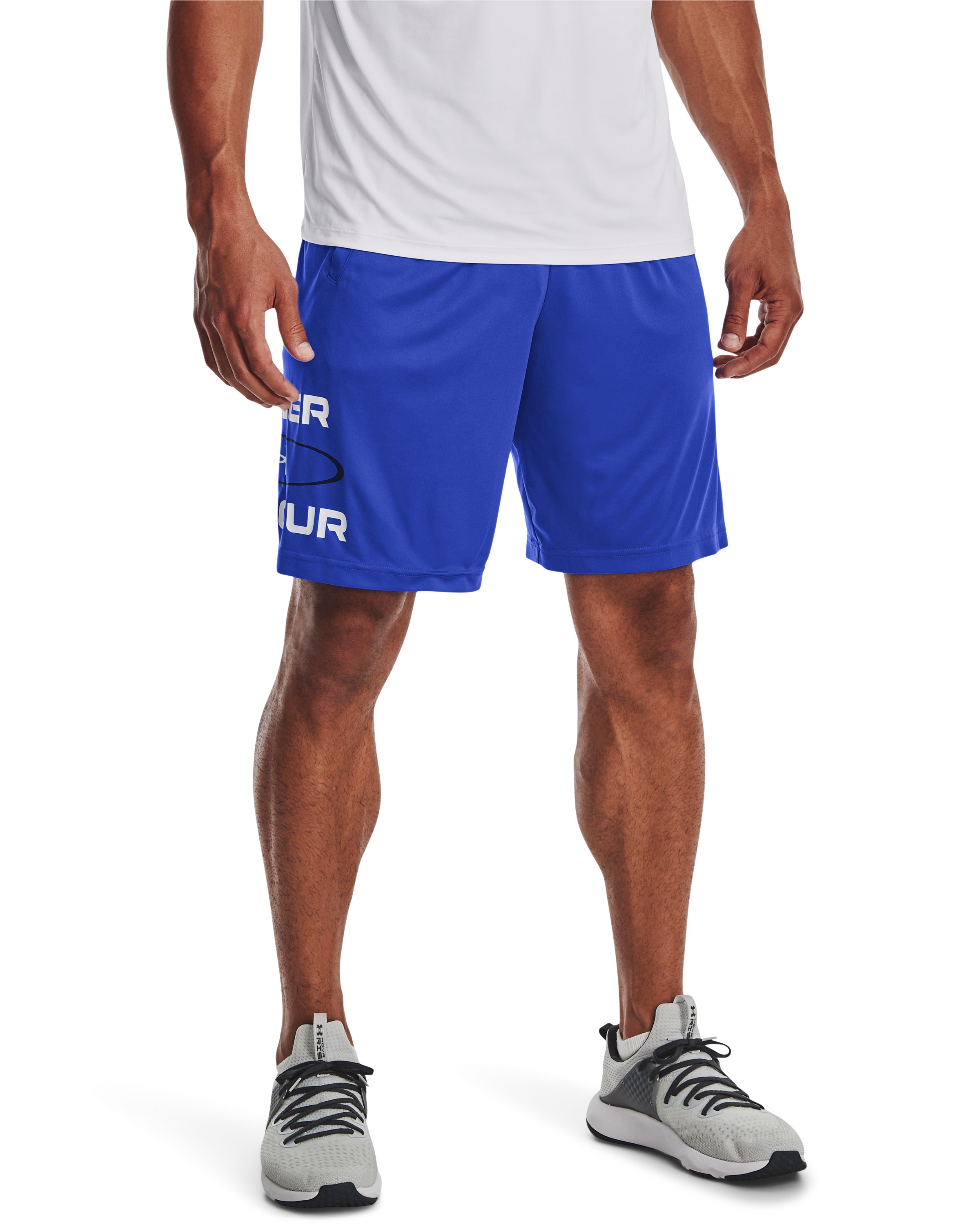 UA Tech Wordmark Graphic Men's Shorts 4