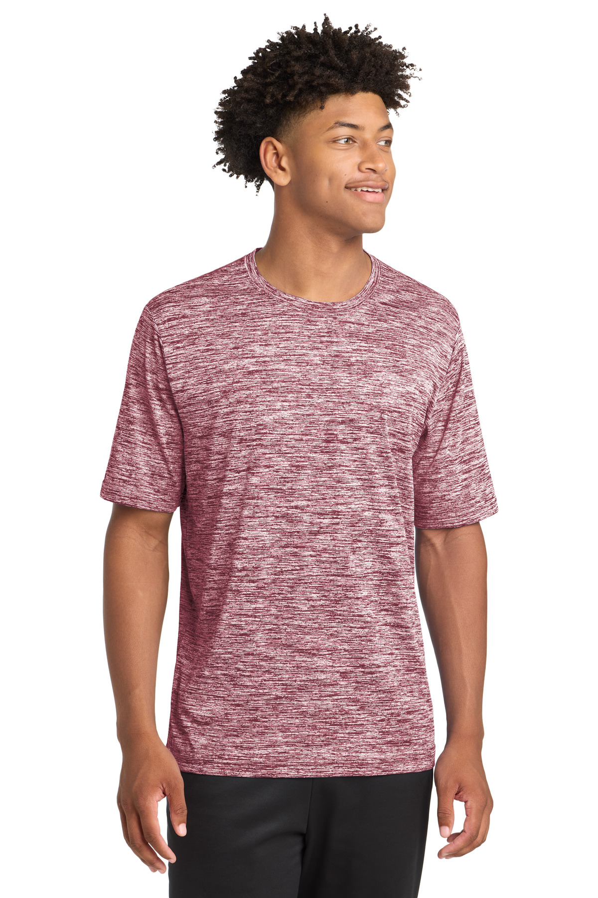 Sport-Tek PosiCharge Electric Heather Tee. ST390 89