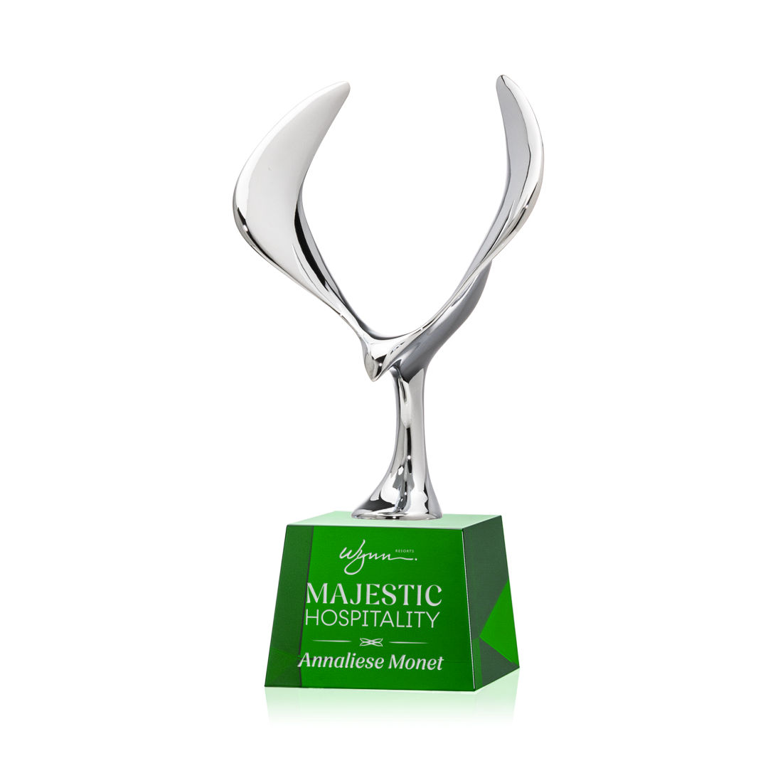 Maverick Eagle Award on Robson Base - Green 6