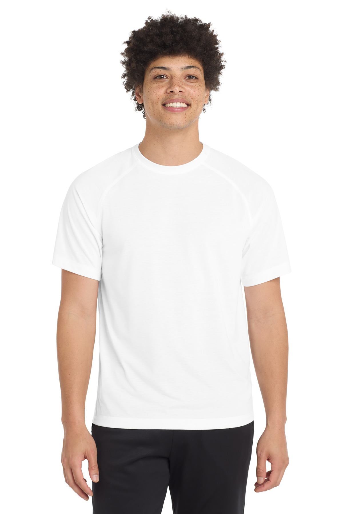 Sport-Tek PosiCharge Tri-Blend Wicking Raglan Tee. ST400 104
