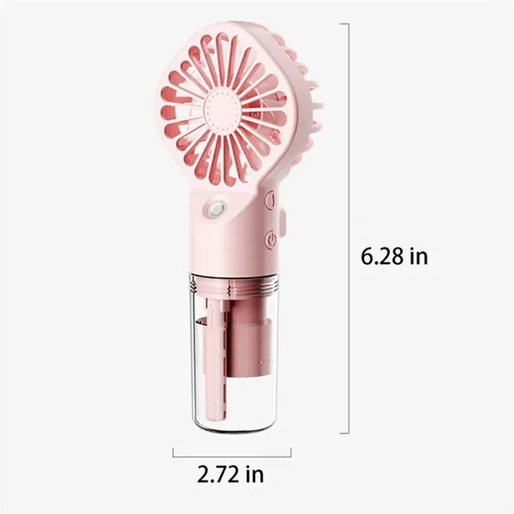 Portable Rechargeable Misting Travel Fan 2