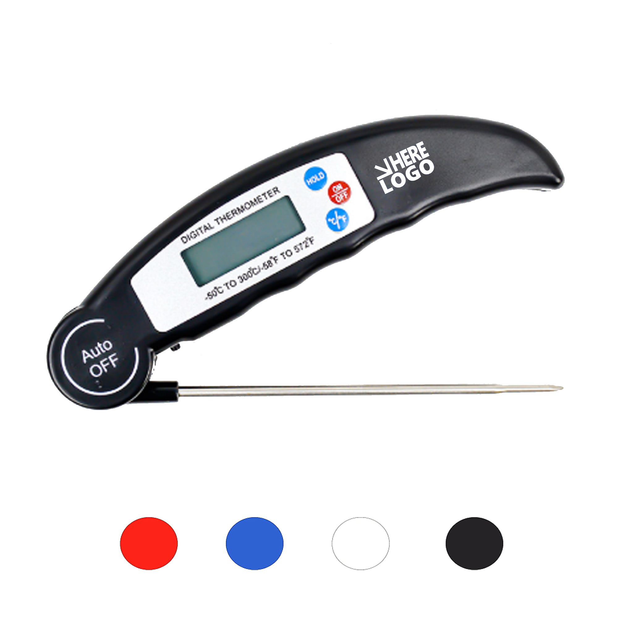 Food Survey Digital Folding Thermometer MOQ 50pcs 1
