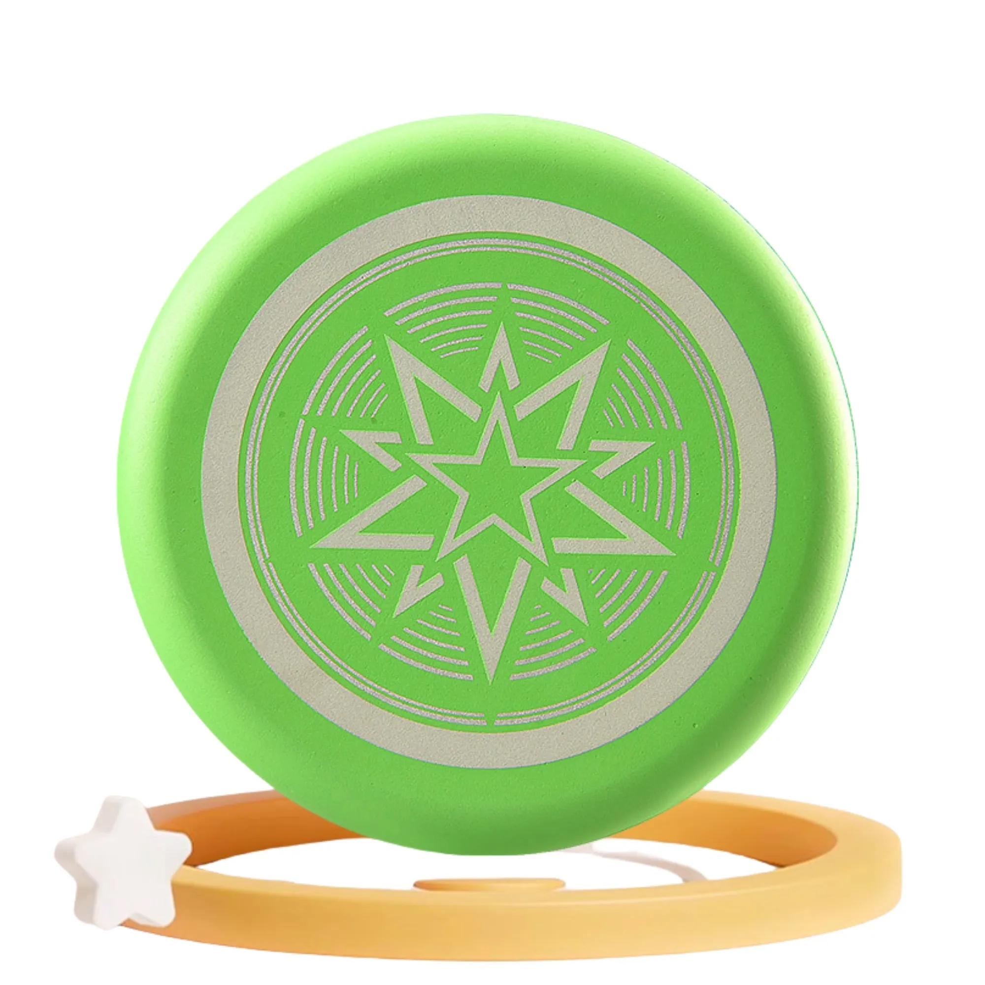 EVA Hand Toss Round Flying Disc Toy Saucer For Outdoor 2