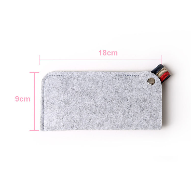 Soft Felt Slip-in Glasses Pouch Case 2