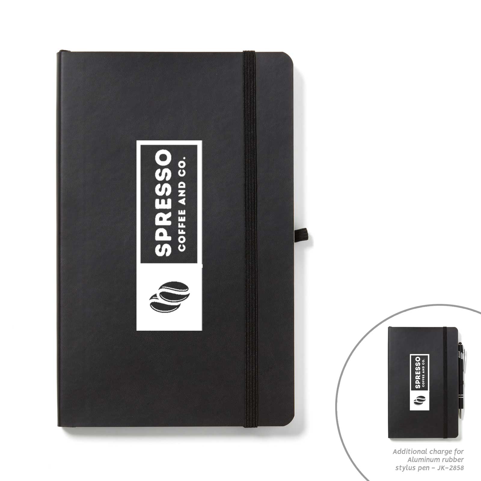 RPET Soft Cover Journal Notebook with Pen Loop 1