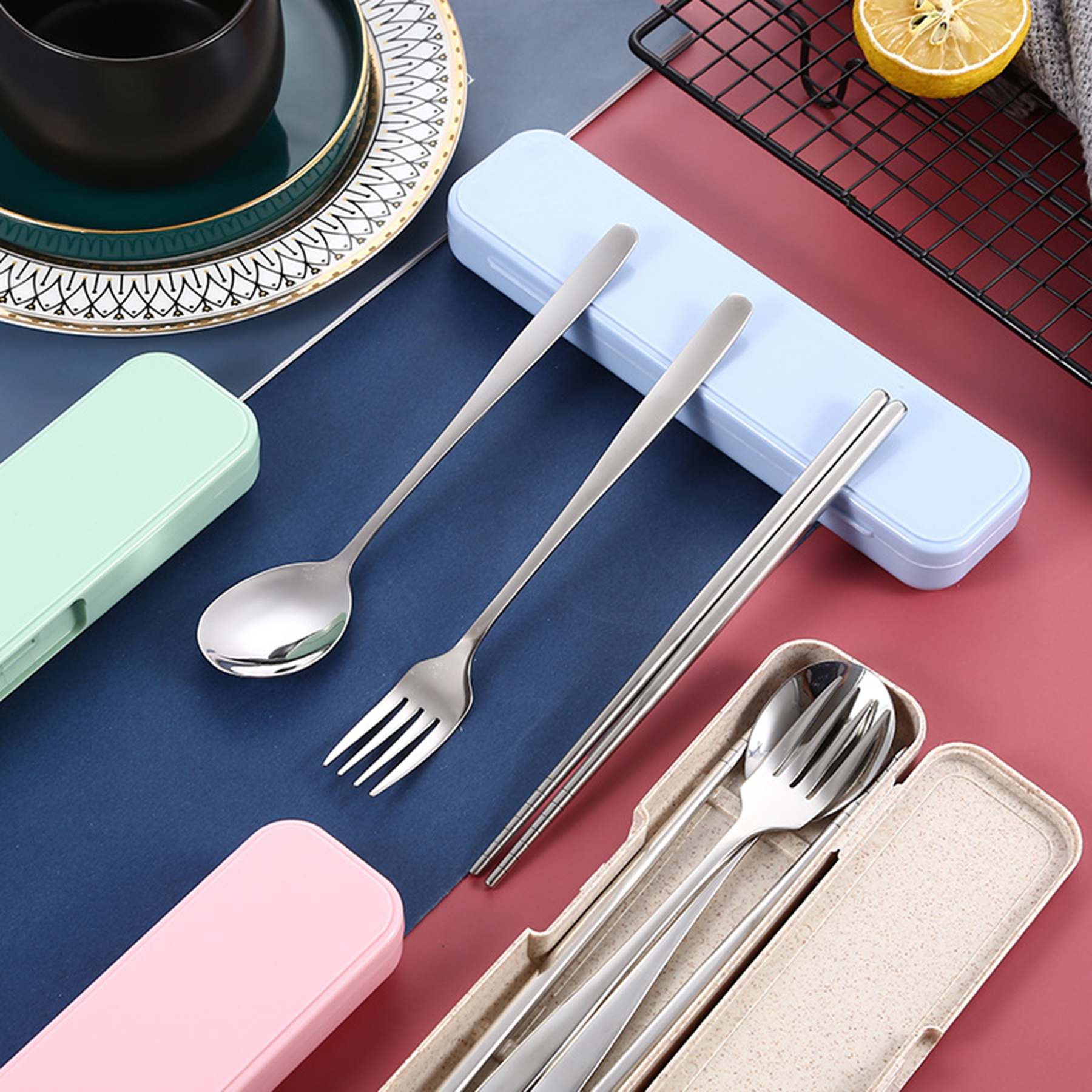 Portable Dinnerware 3 Pcs Set 3