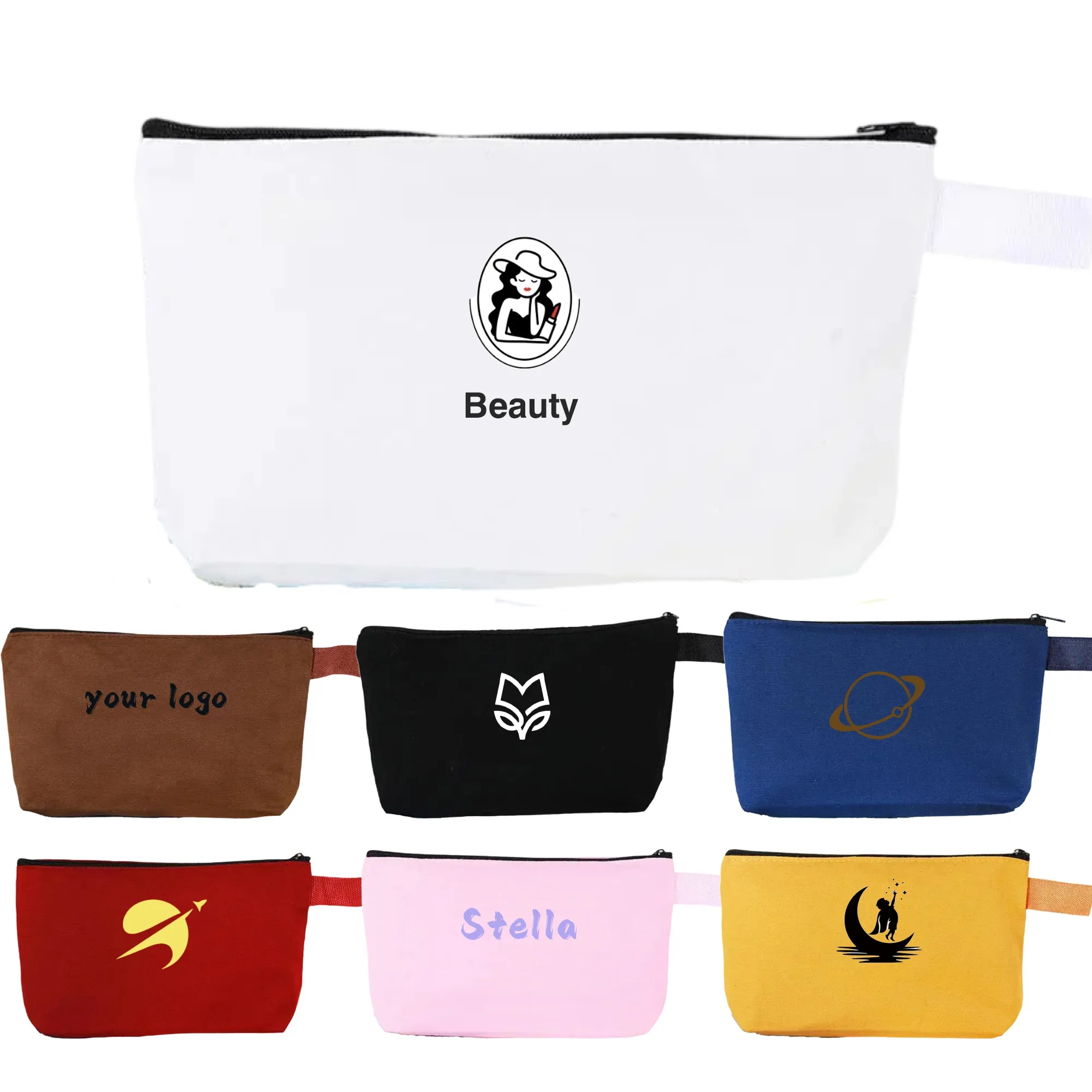 Canvas pencil case