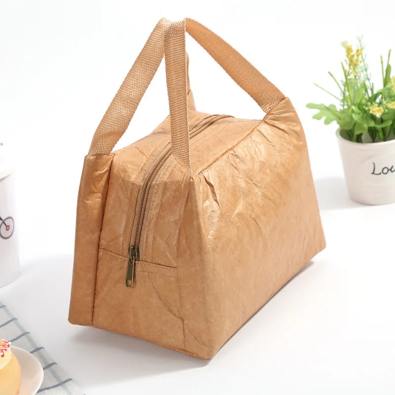 Trapezoidal Hand-held Insulated Lunch Bag 4