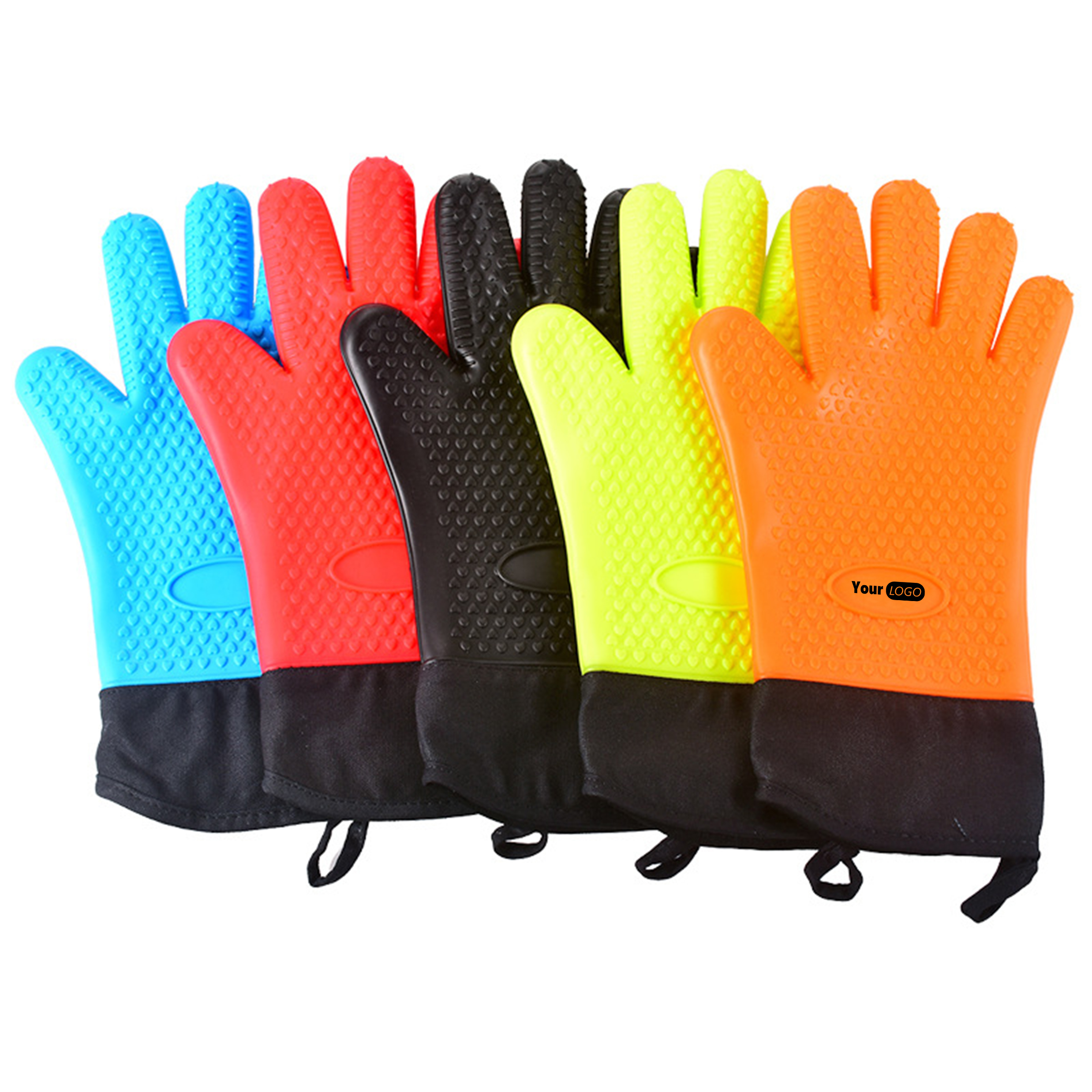 Silicone Heavy-Duty Gloves For Barbecue And Baking 5