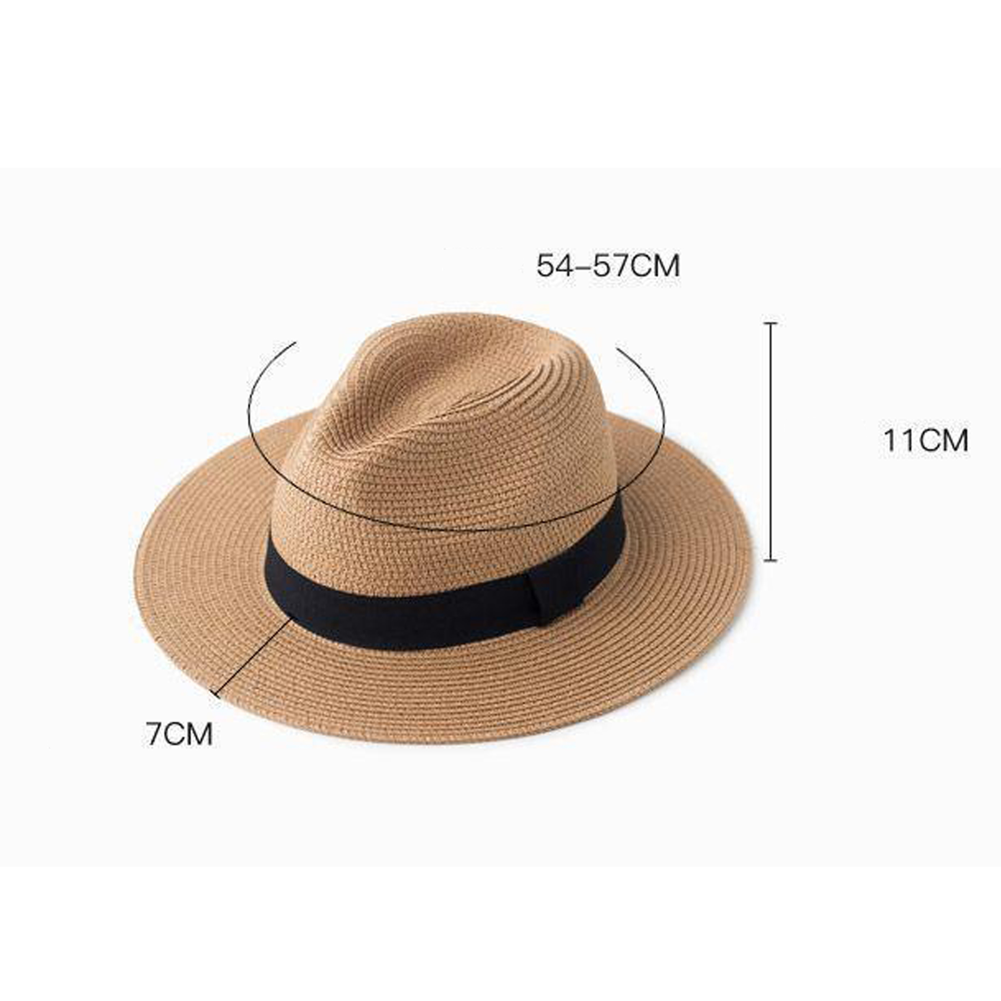 Wide Brim Straw Panama Hat 3