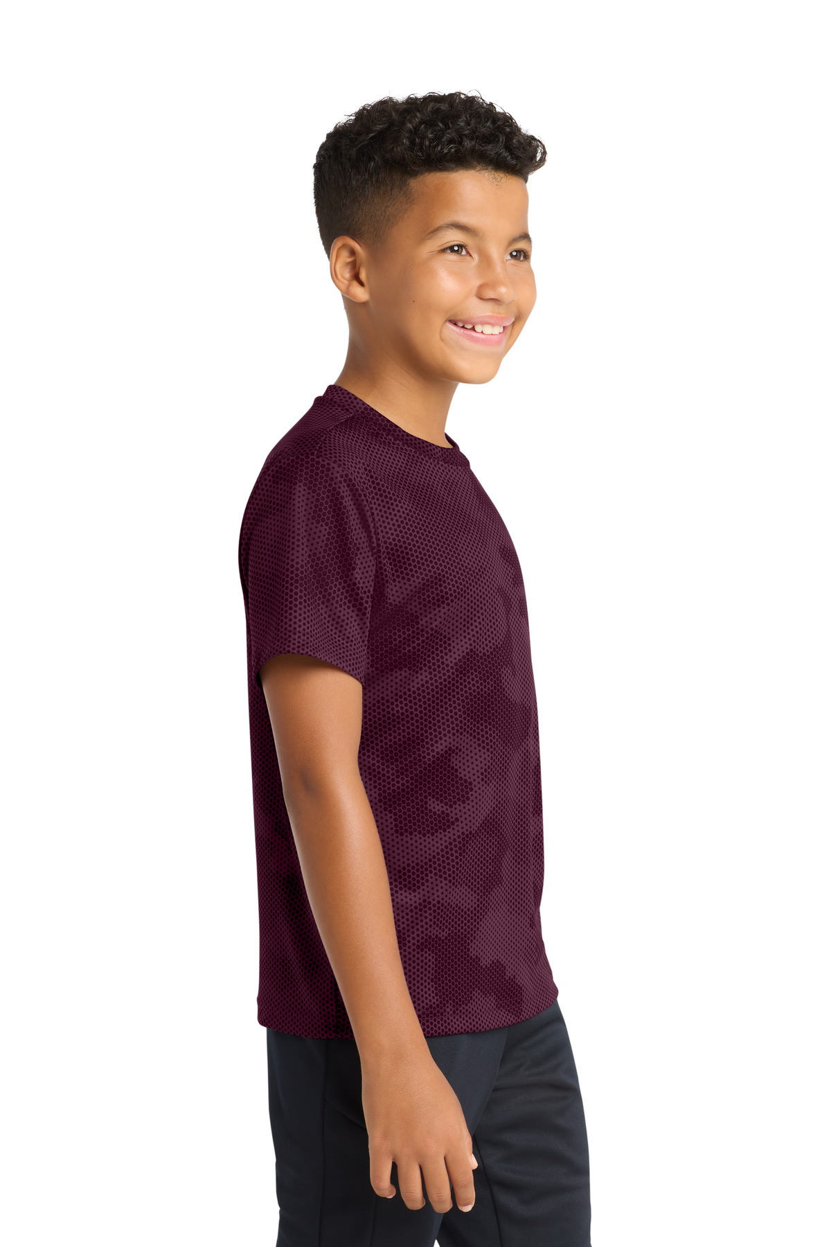 Sport-Tek Youth CamoHex Tee. YST370 56