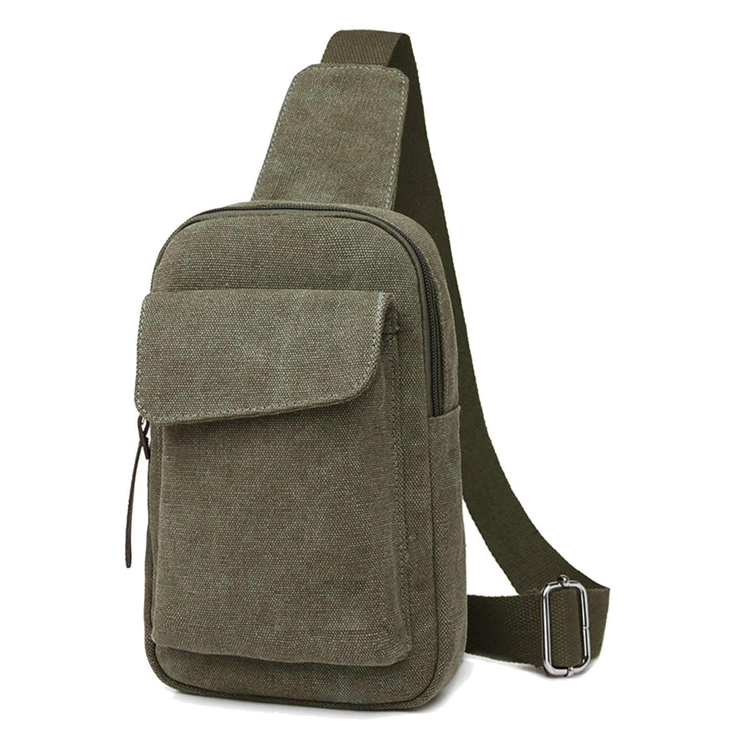 Canvas Crossbody Backpack for Women & Men Chest Bag 10