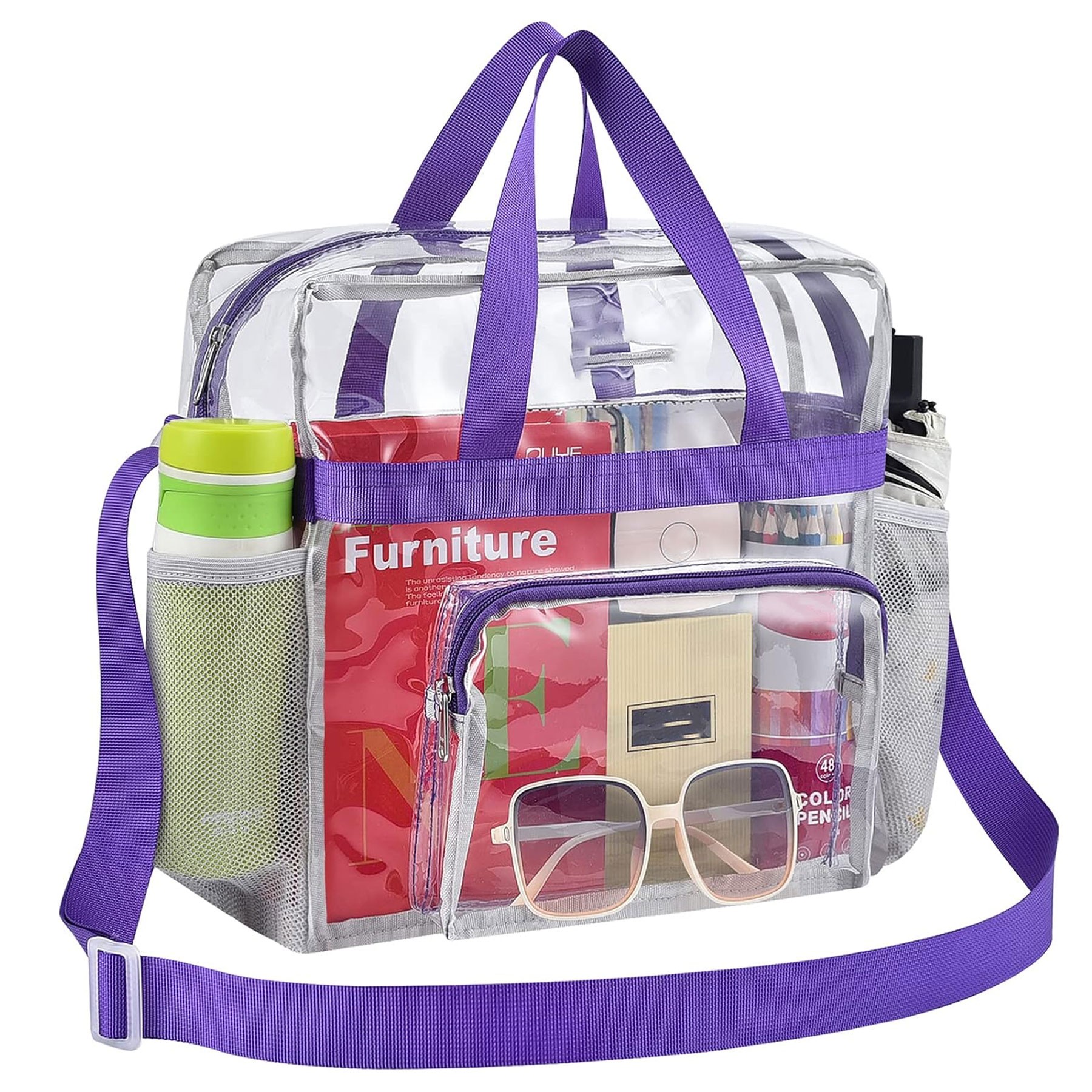 Clear Tote Lunch Bag 10