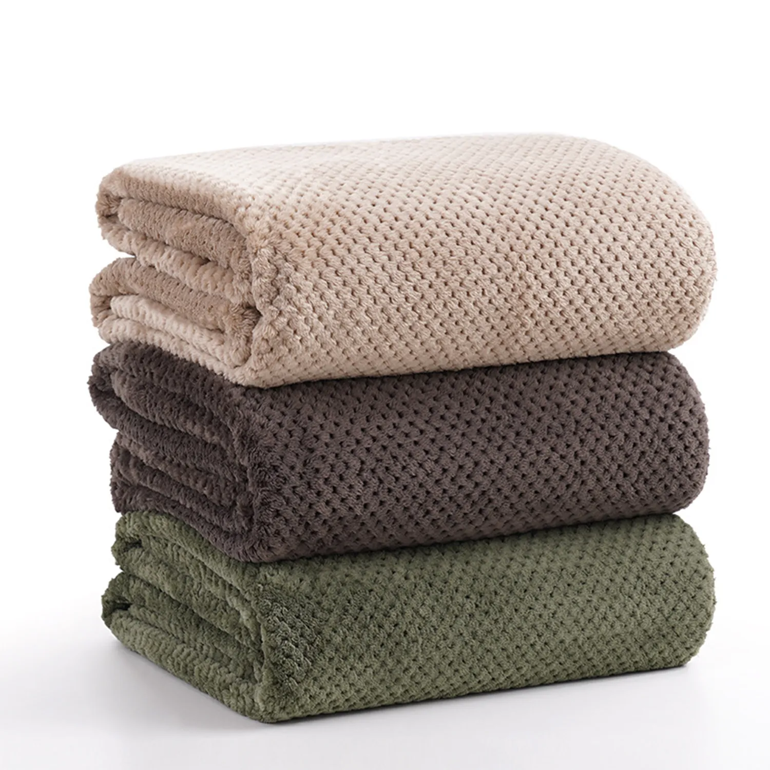 Blanket for Sofa Couch Soft Flannel Fleece 1