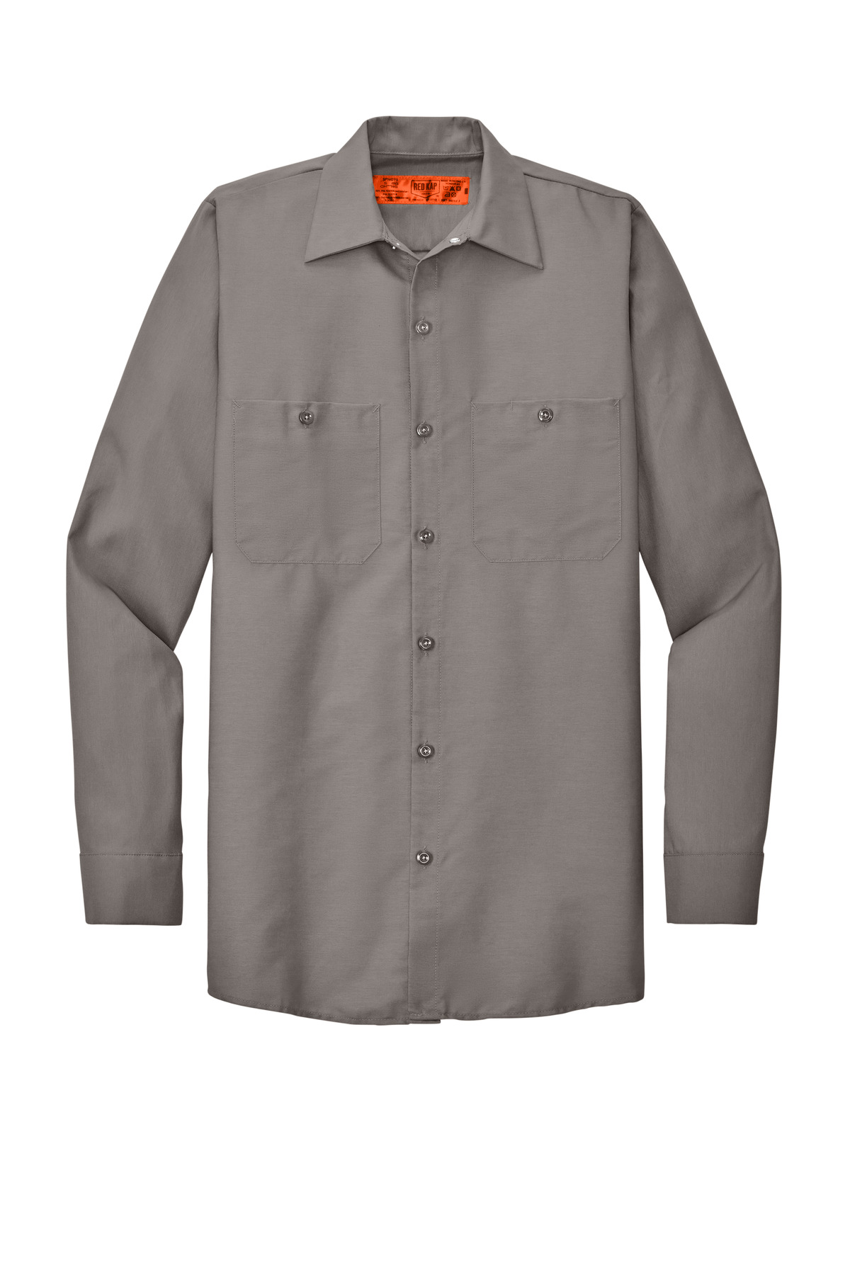 Red Kap Long Sleeve Industrial Work Shirt. SP14 53