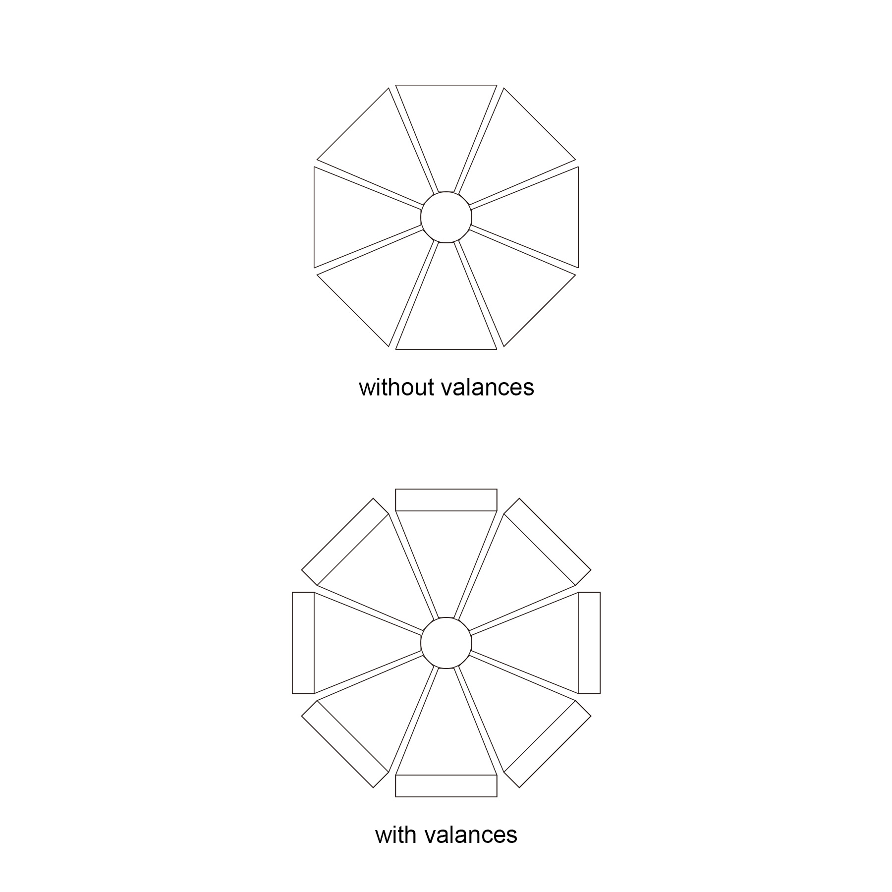 9' Full-Color Market Umbrella - Crank Lift & Tilt Function 2