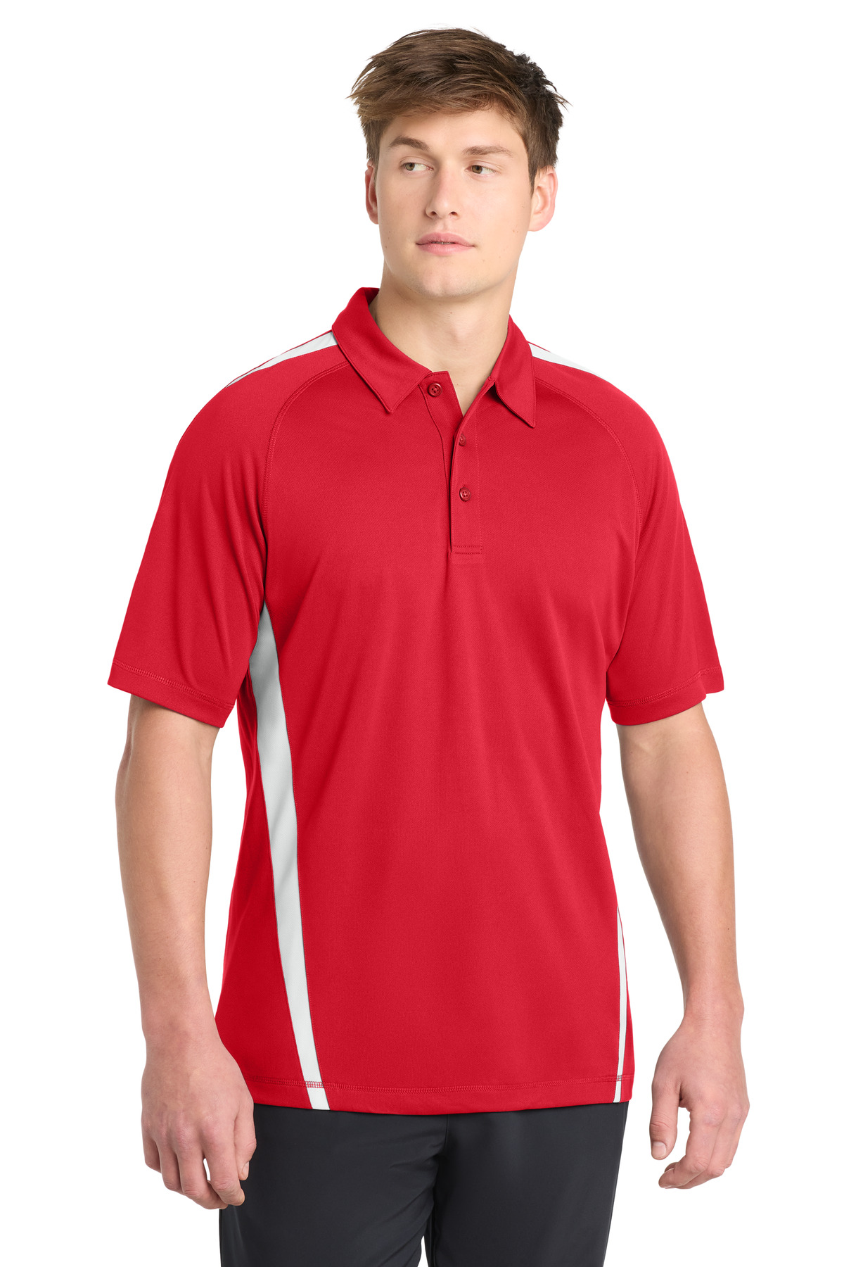 Sport-Tek PosiCharge Micro-Mesh Colorblock Polo. ST685 37