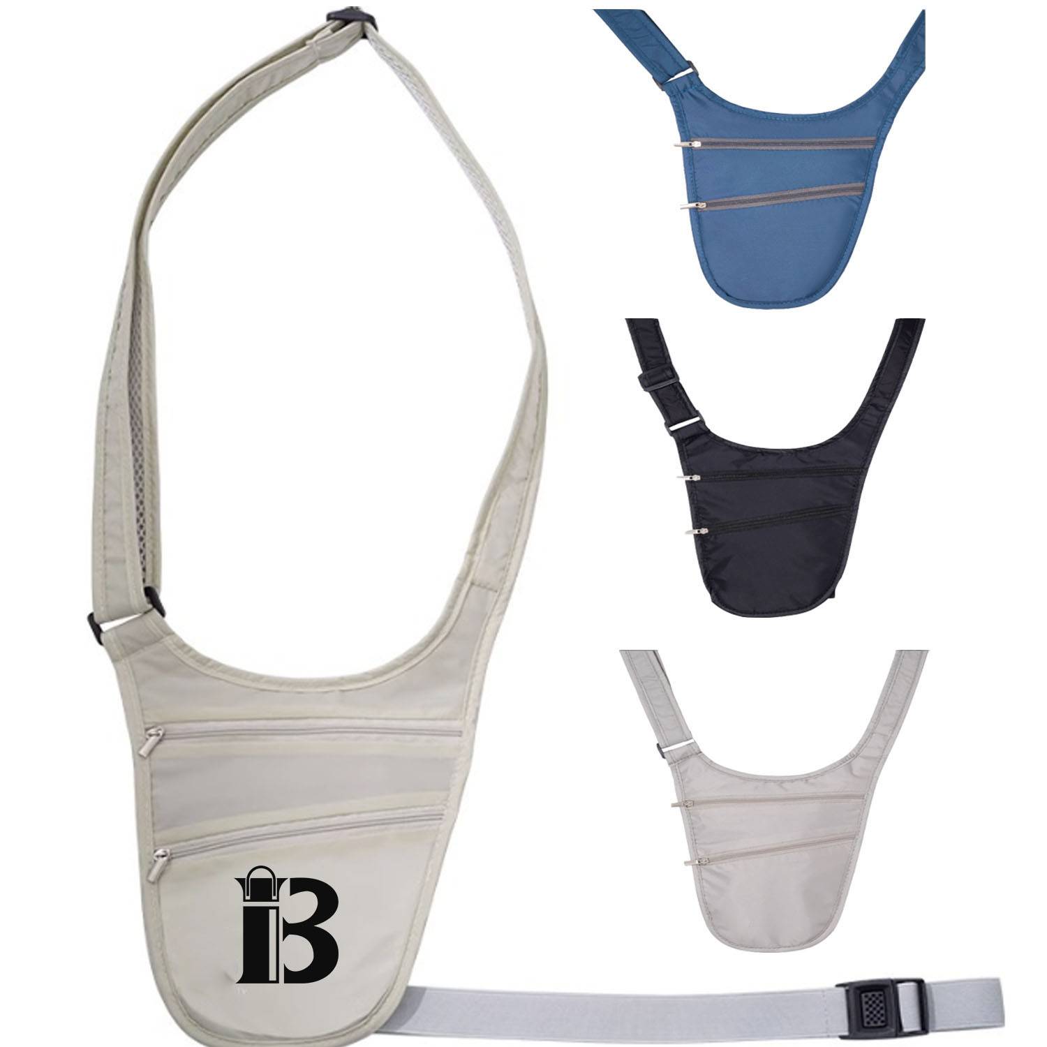 Nylon Travel Anti-Theft Waist Bag – Secure & Lightweight 1