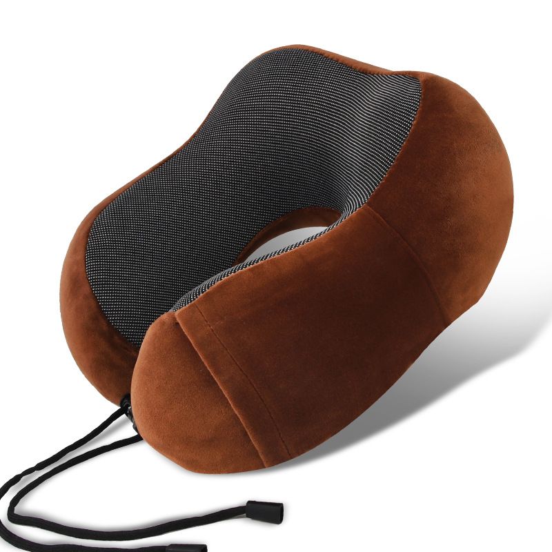 U-shaped memory cotton travel headrest 19