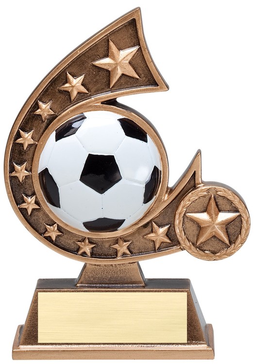 Soccer Comet Series Resin 5-3/4" 2