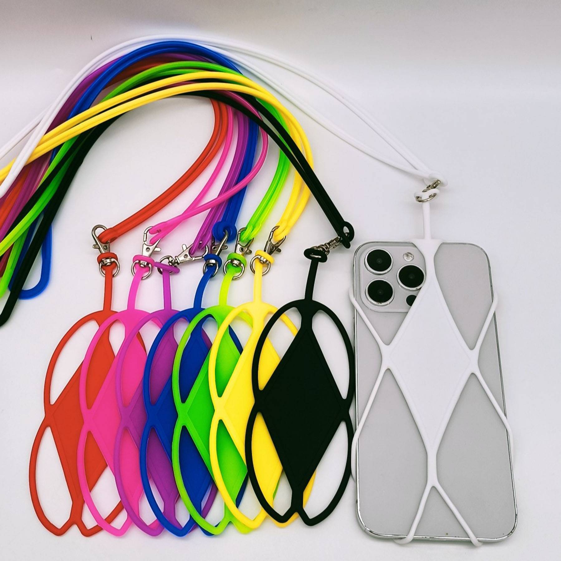 Silicone Cell Phone Neck Strap 6