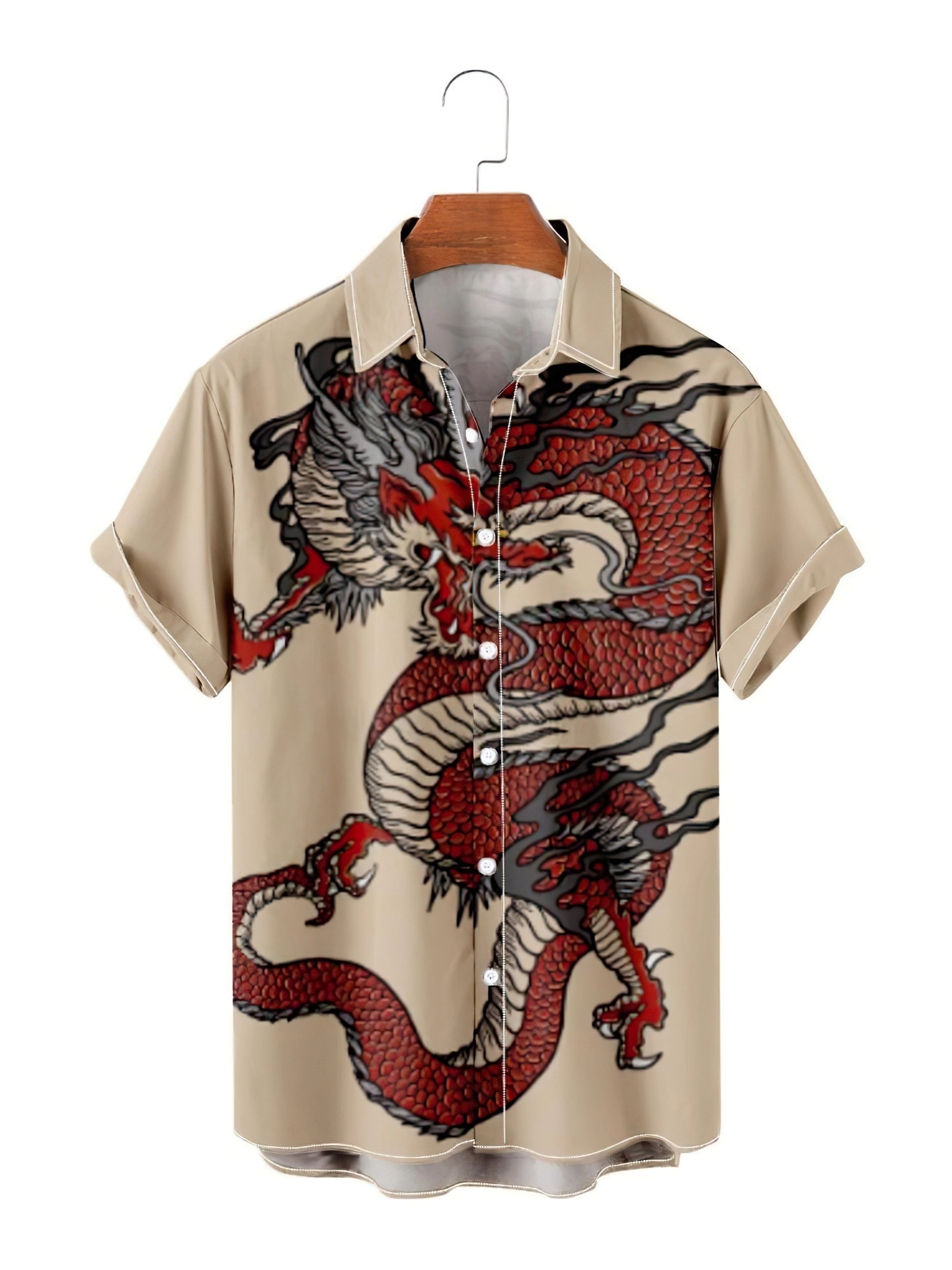 Customizable 3D Digital Print Hawaiian Shirt & Summer 6