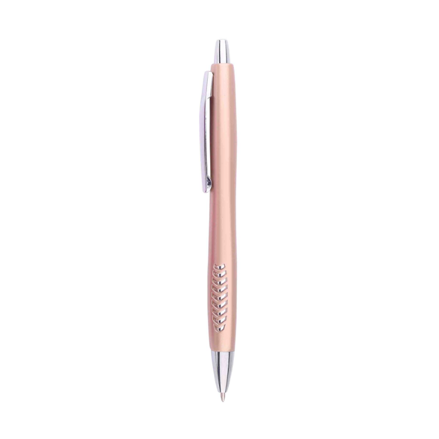 Metallic Color Retractable Plastic Ballpoint Pen 14