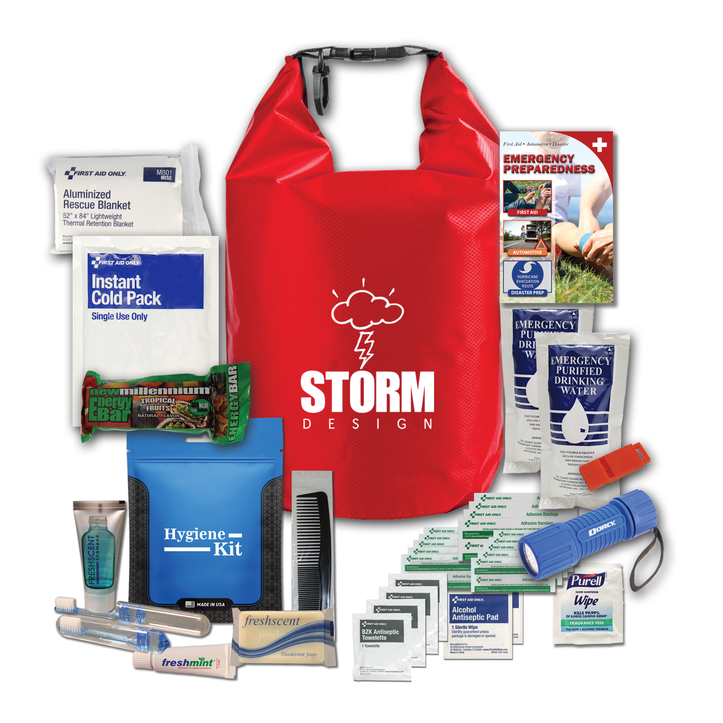 Dry Bag Survival First Aid Kit 2