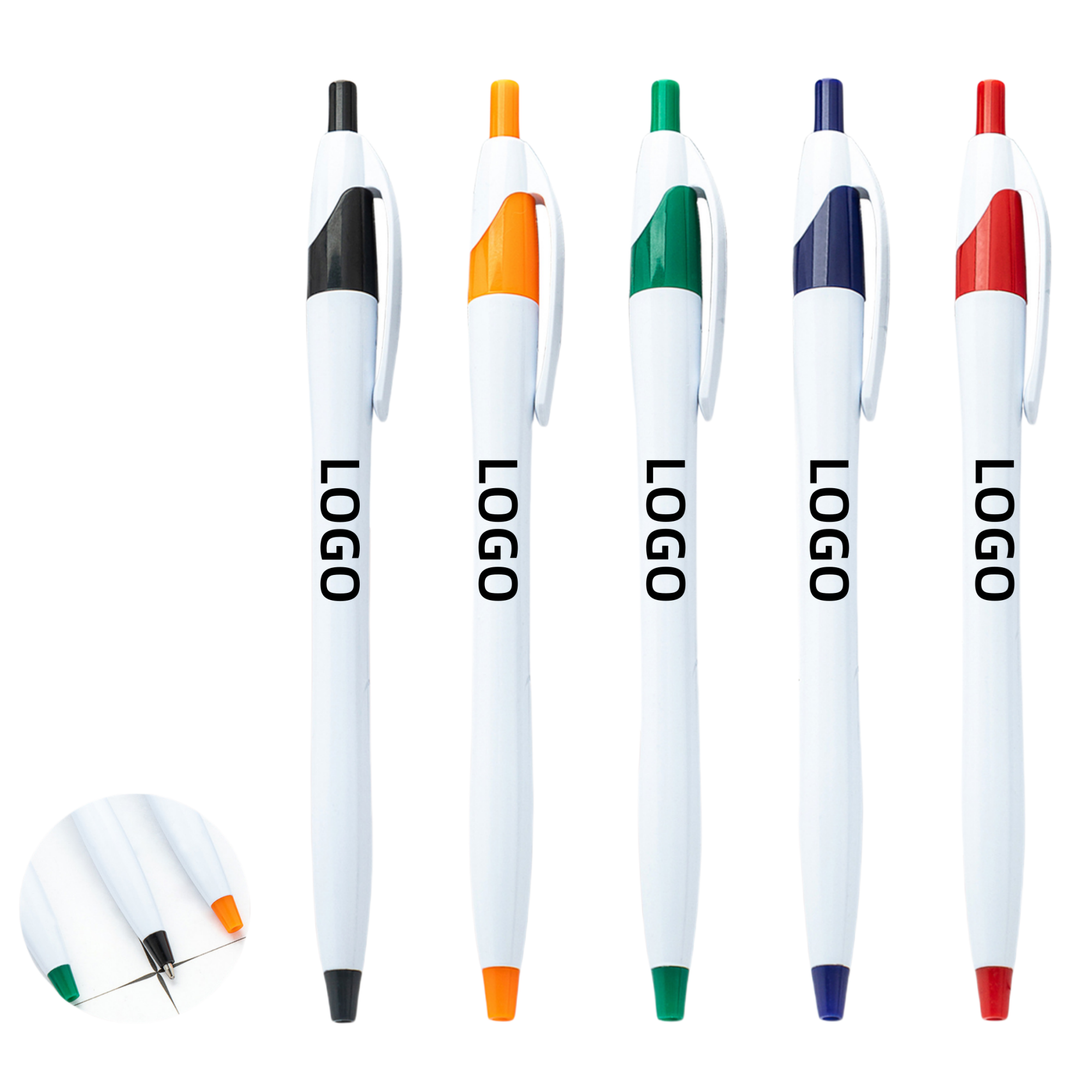 Custom Plastic Ballpoint Pen 2