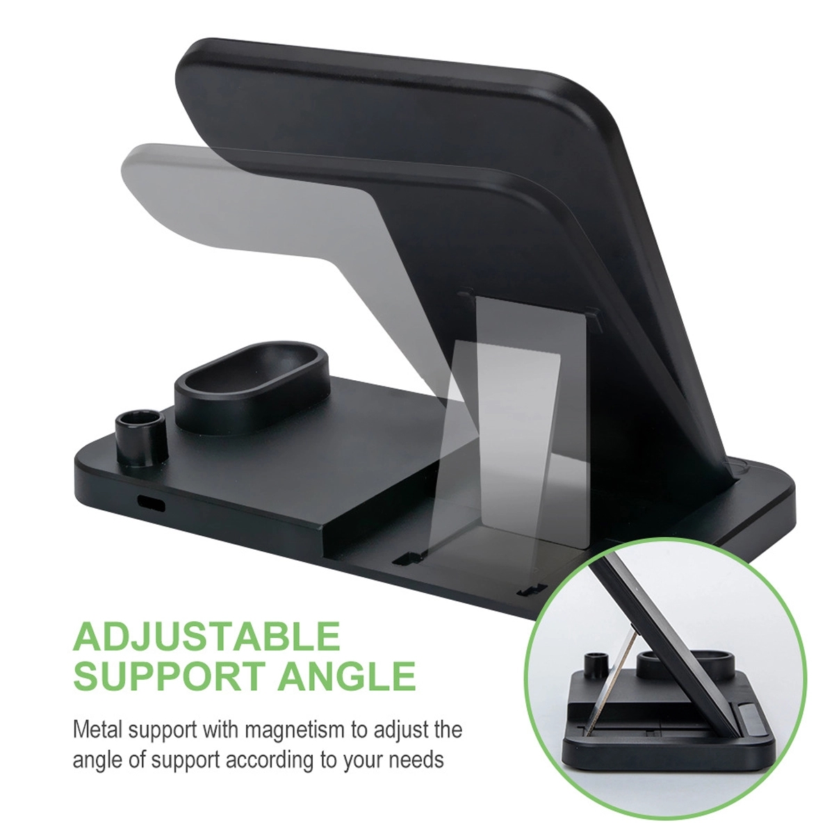 4 In 1 Fast Wireless Charging Station 4