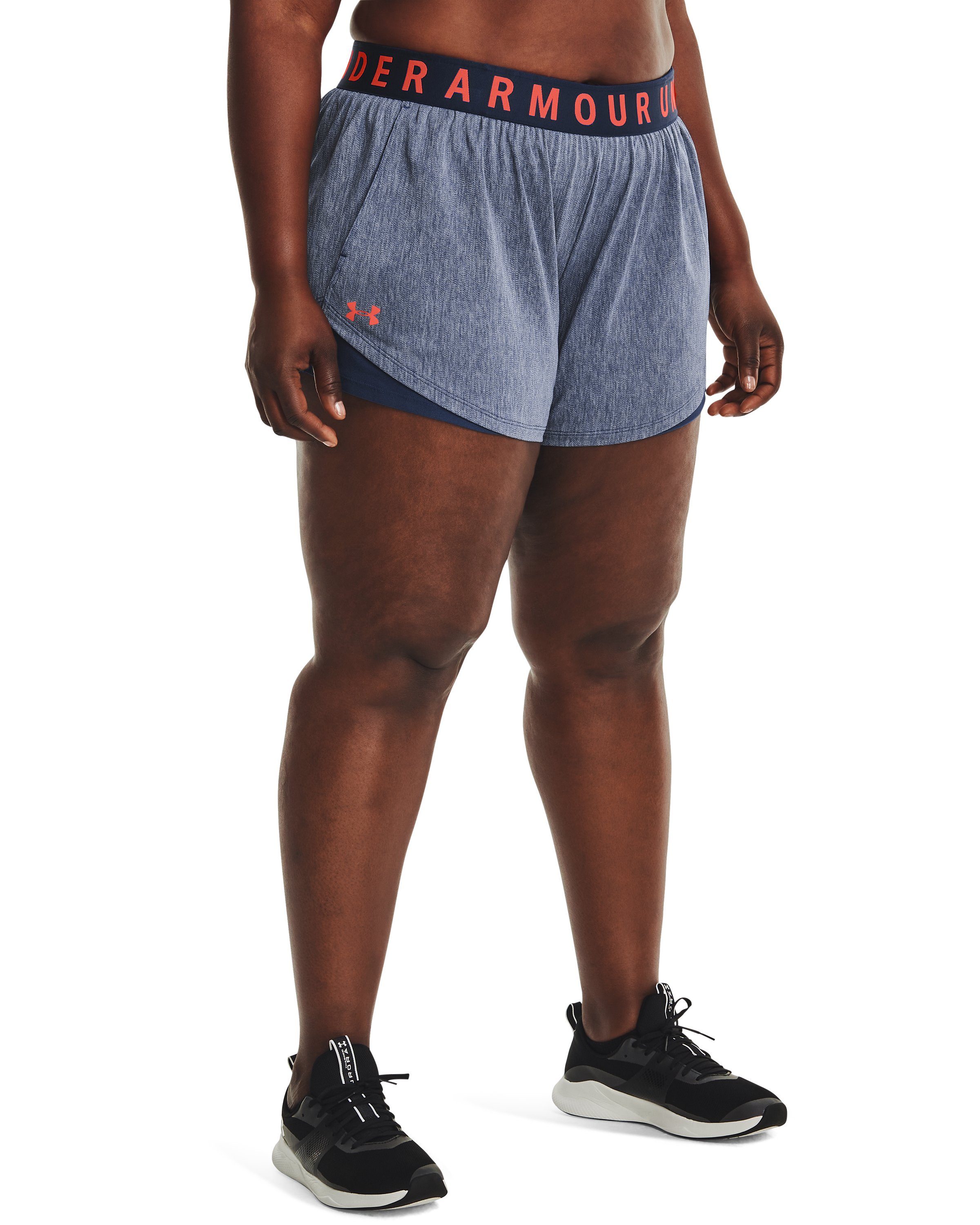Women's UA Play Up 3.0 Twist Shorts  4