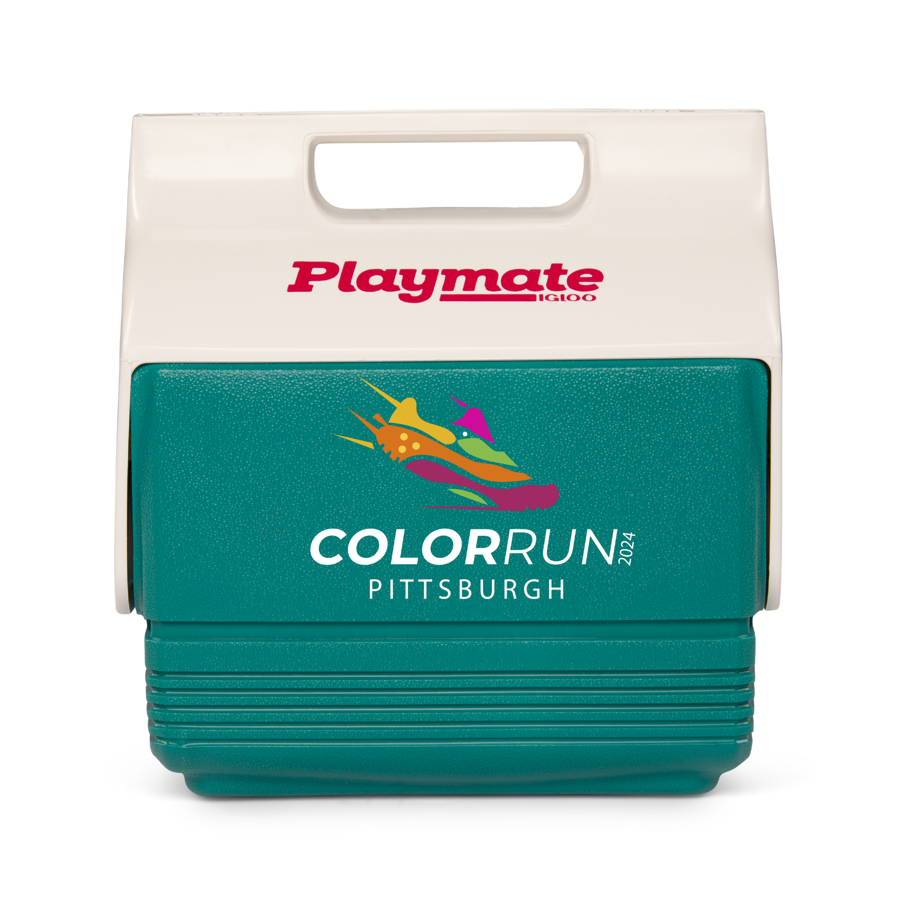 IGLOO RETRO PLAYMATE 4 QT MINI COOLER ( Dark Jade) 1