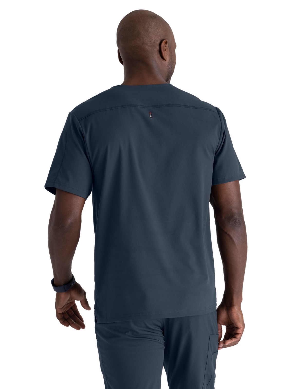 Grey's Anatomy Spandex Stretch - Men's Two-Pocket V-Neck Murphy Scrub Top 36