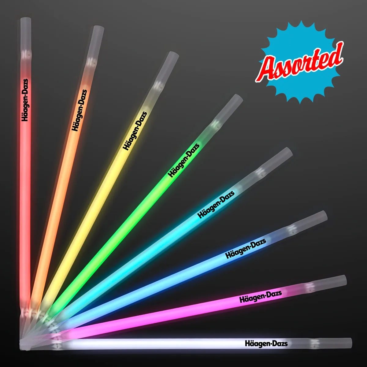 Glow Party Straws for Light Drinks 2
