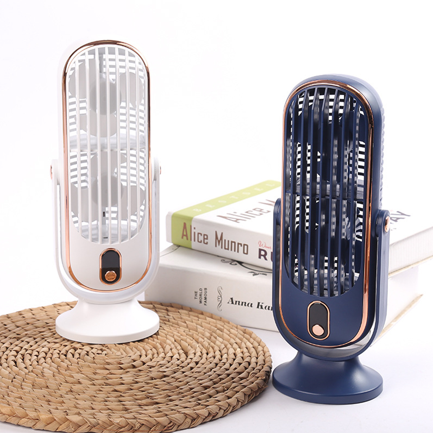 Portable Large Battery Dual Motor Air Conditioner Fan 6