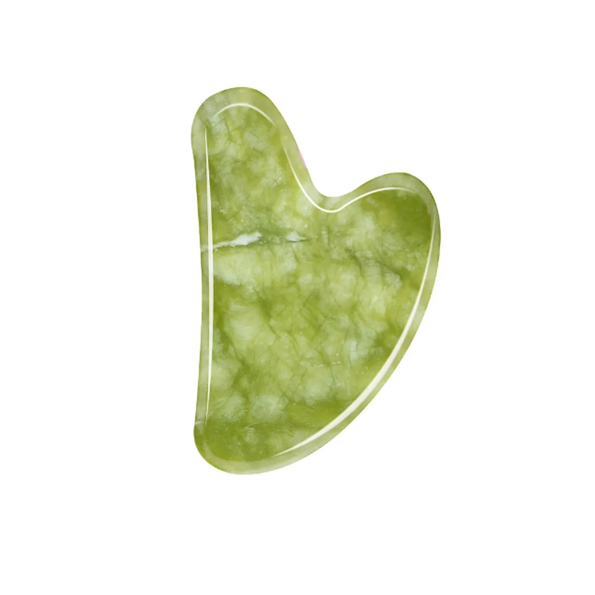 Gua Sha Therapy Massage Tool Natural Jade 2