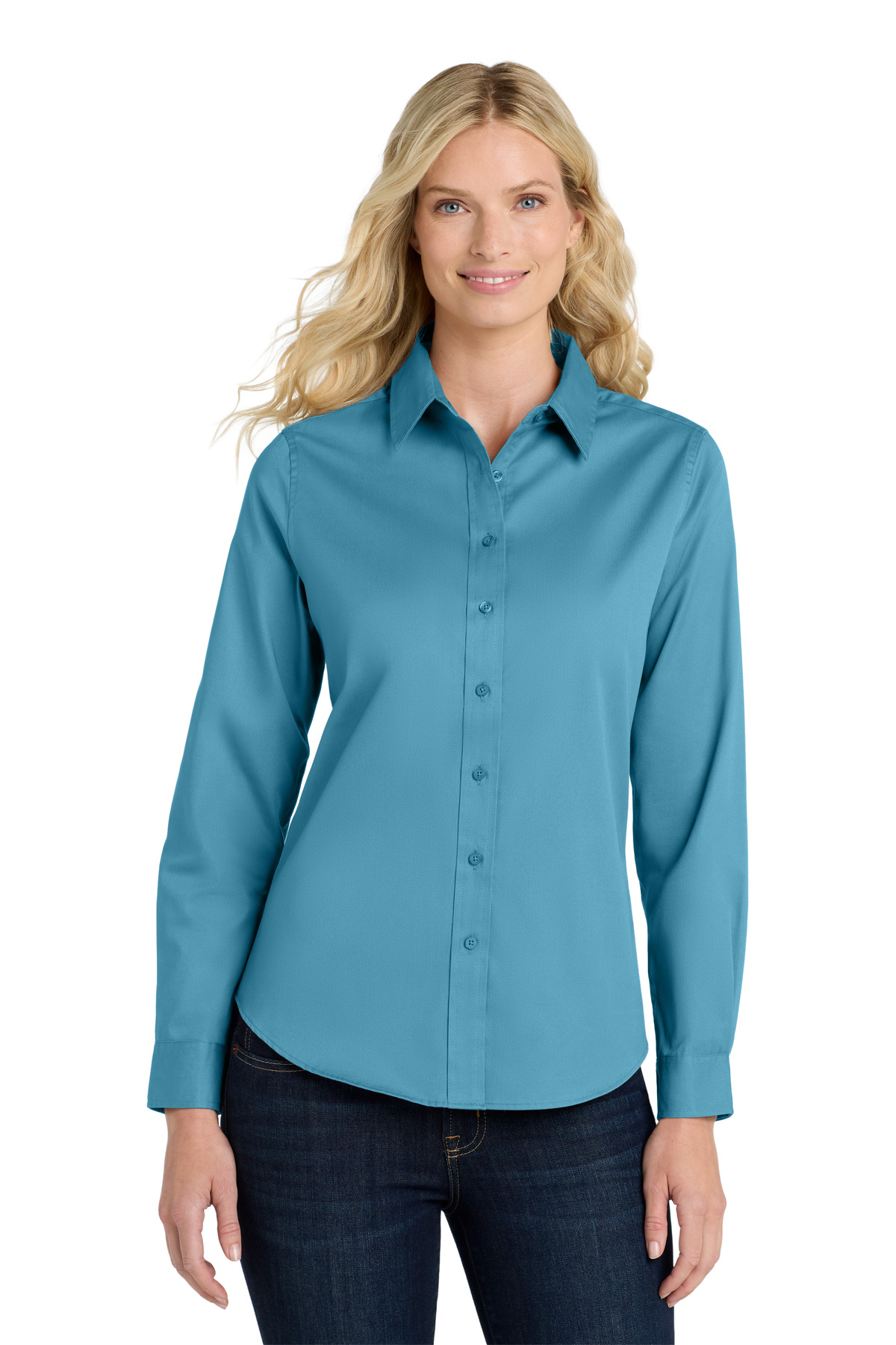 Port Authority Women's Long Sleeve Easy Care Shirt. L608 196