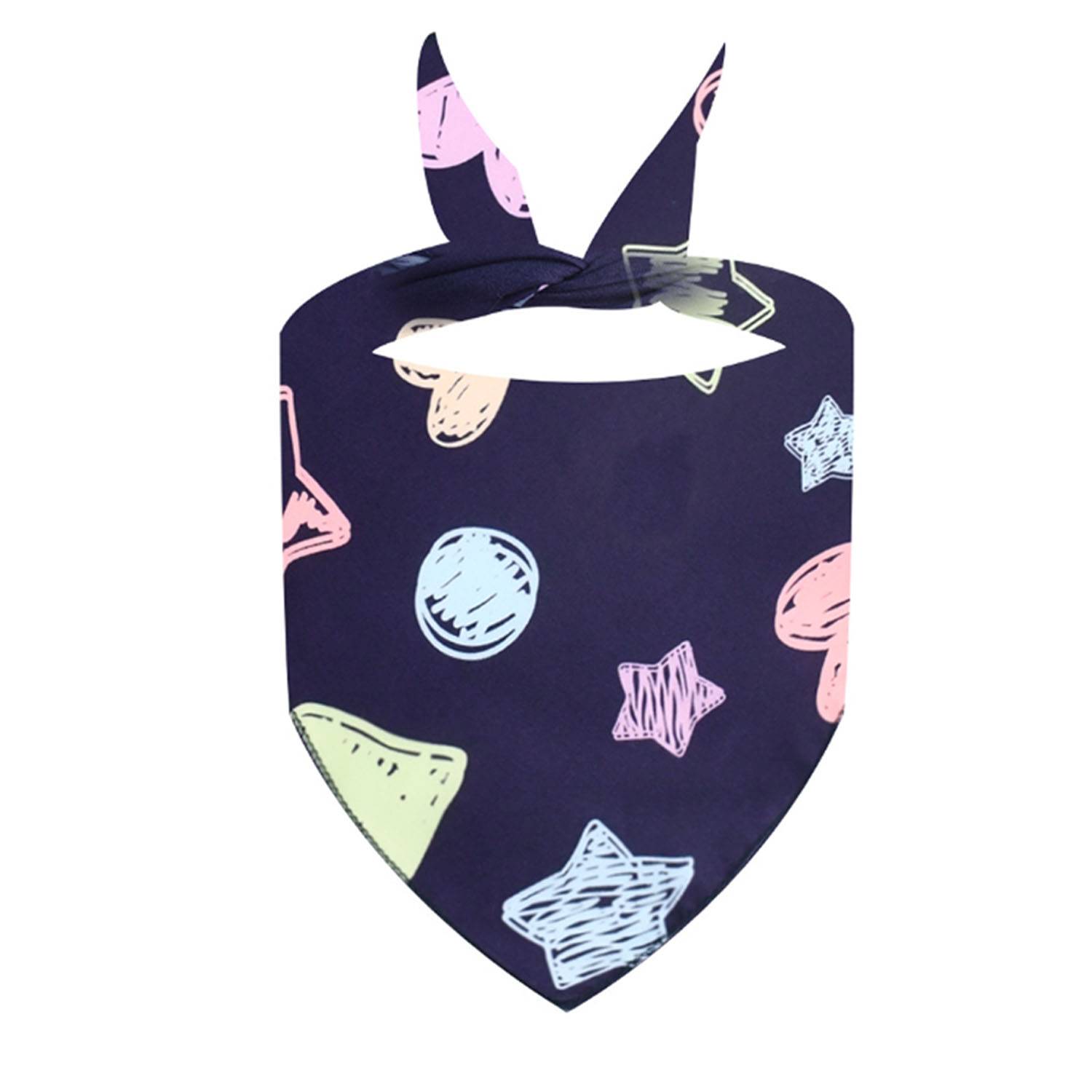 X-Large Full Color Custom Polyester Dog Bandanas 3