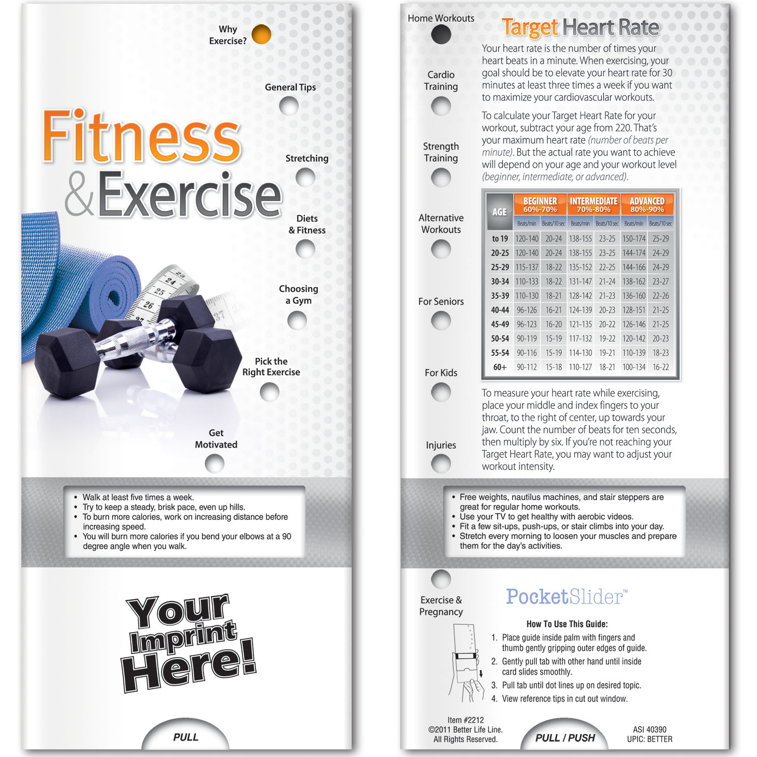 Pocket Slider - Fitness and Exercise 2