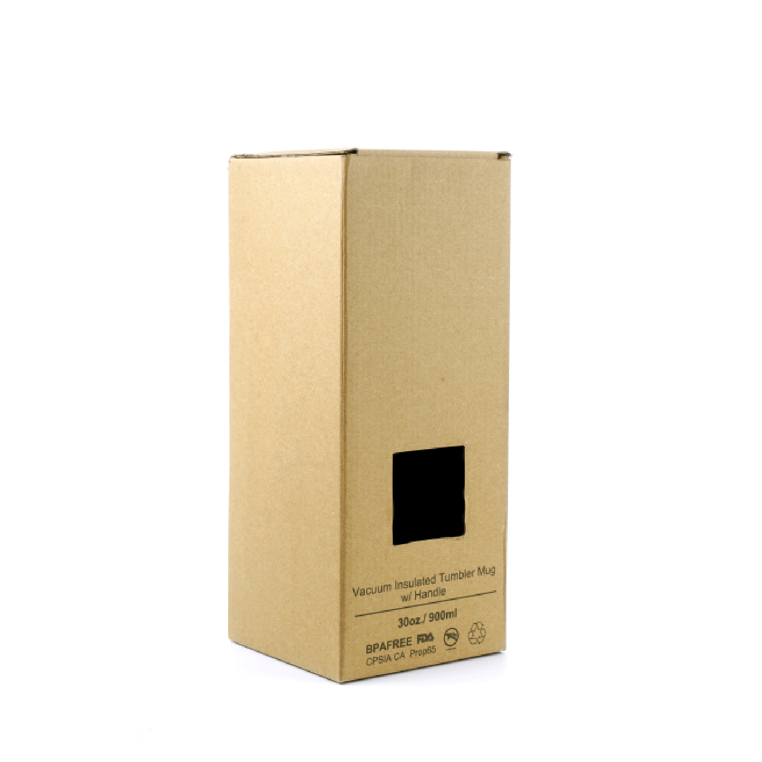 Stainless Steel Tumbler with Handle and Straw, 30 oz. 8