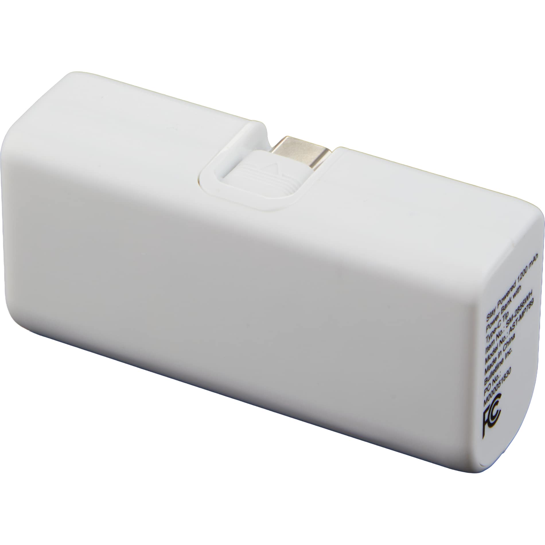 Stay Powered 1200 mAh Power Bank with Type-C Tip 35