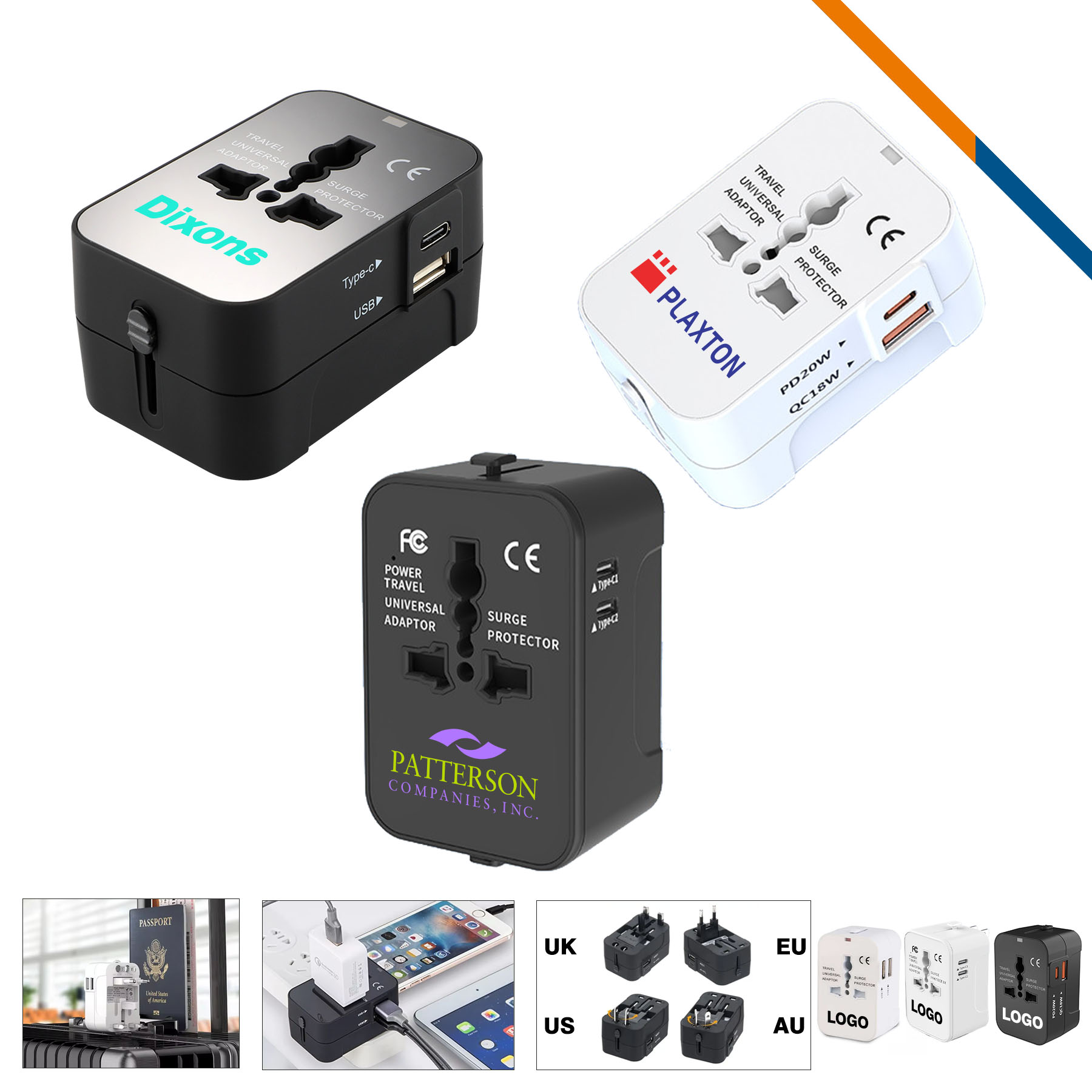 Abner Universal Travel Adapter 2