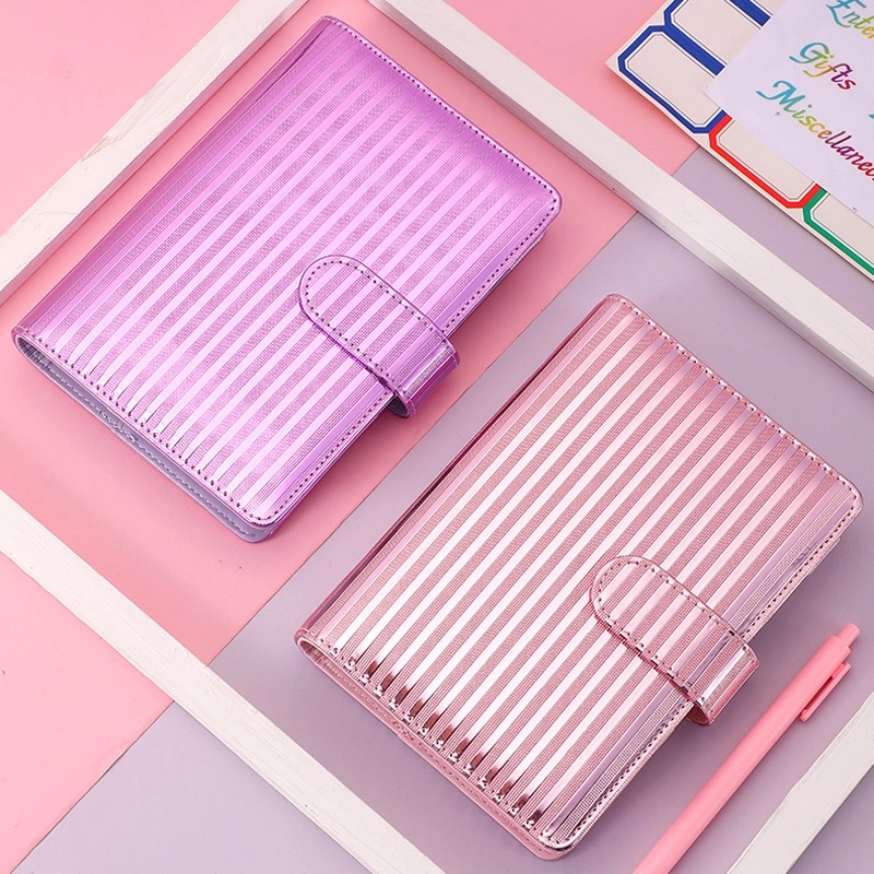 PU Leather A6 Budget Planner Binder Notebook 6