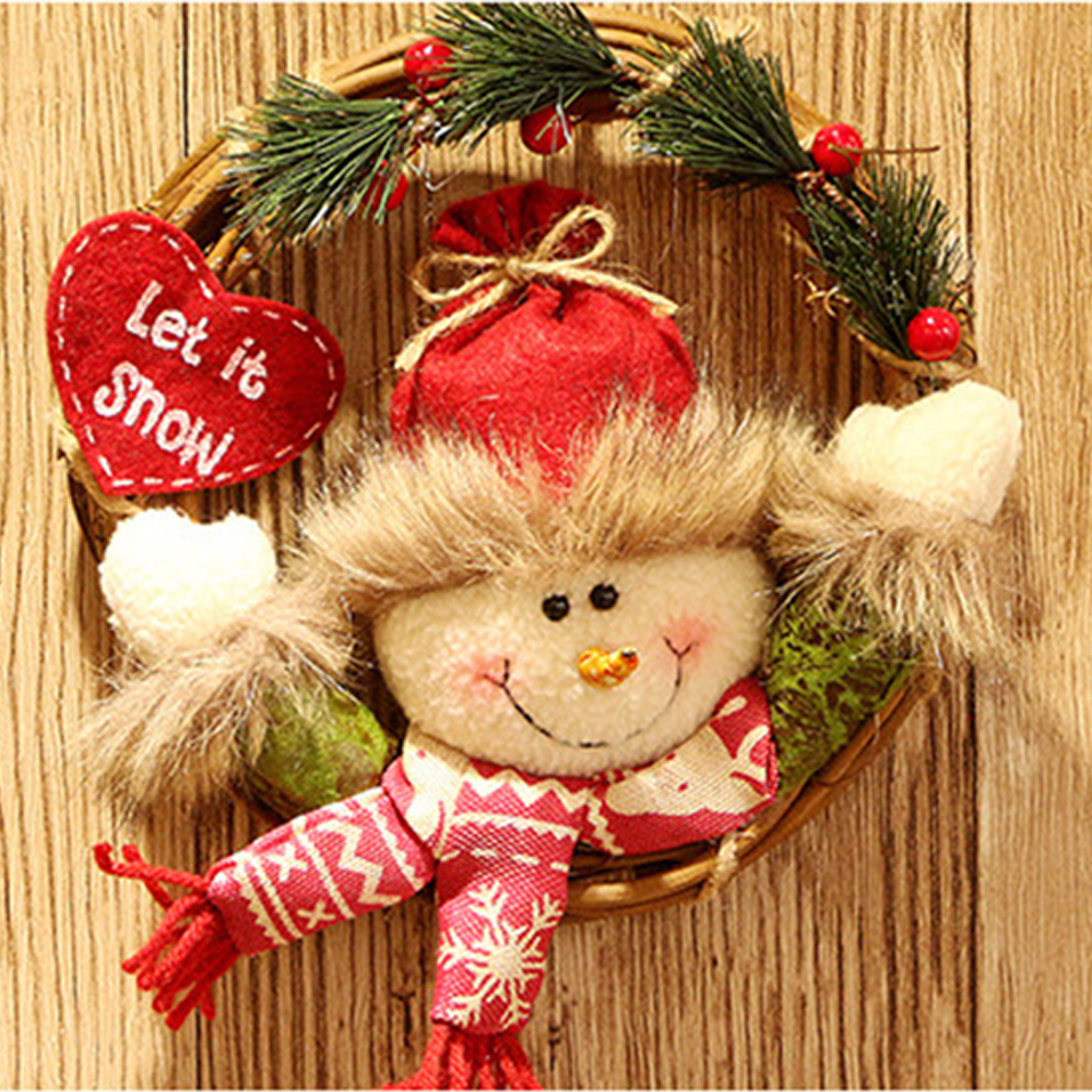 Christmas Wreath Door Hanger 7