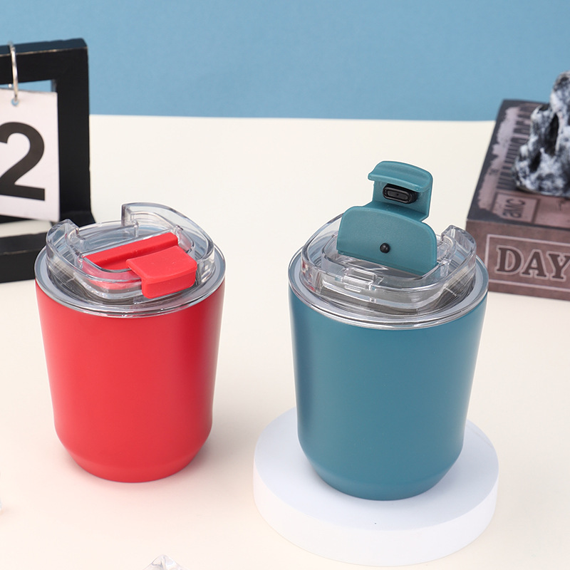10 oz Insulated Tumblers with Lid 1