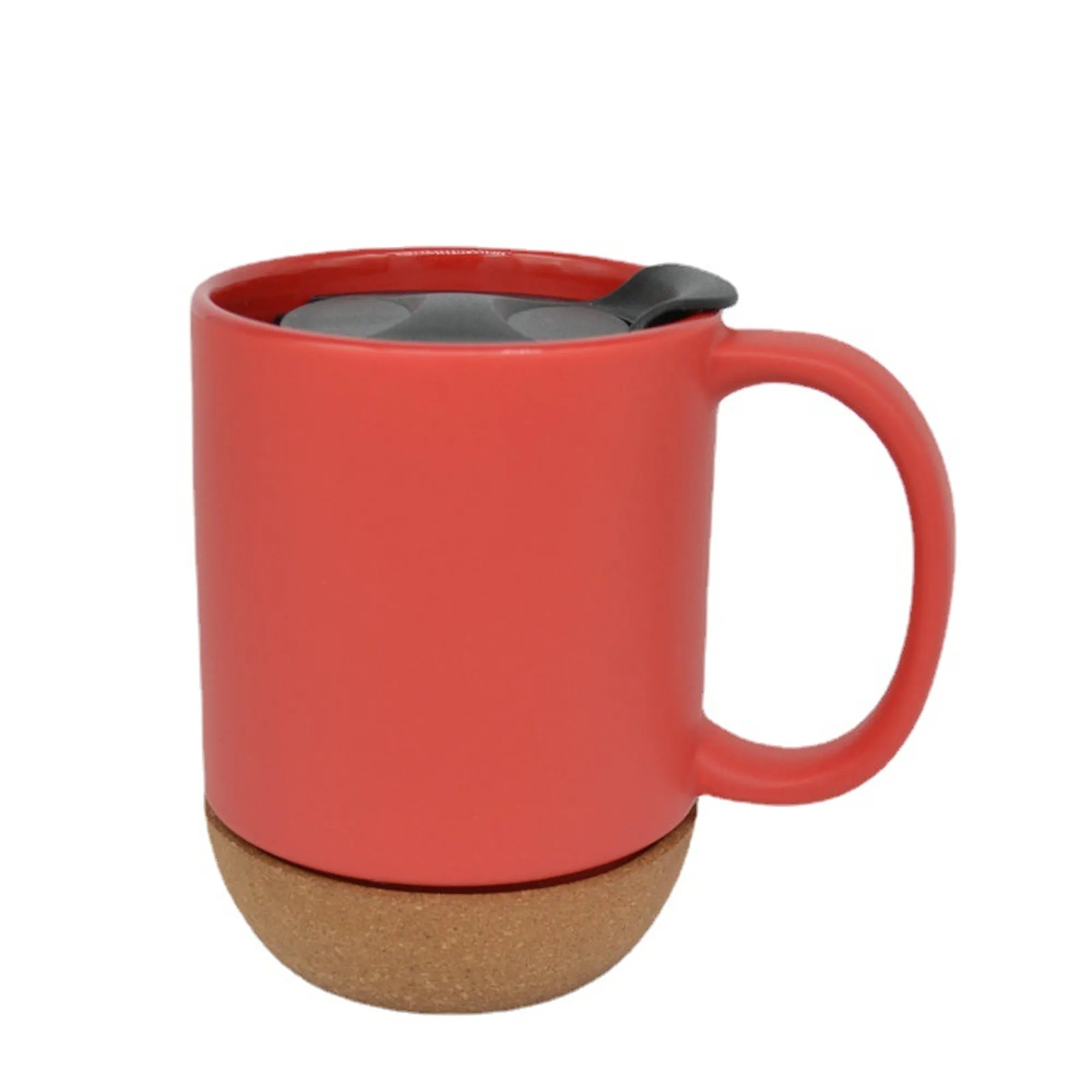 15 oz Ceramic Mug with Cork Bottom 2