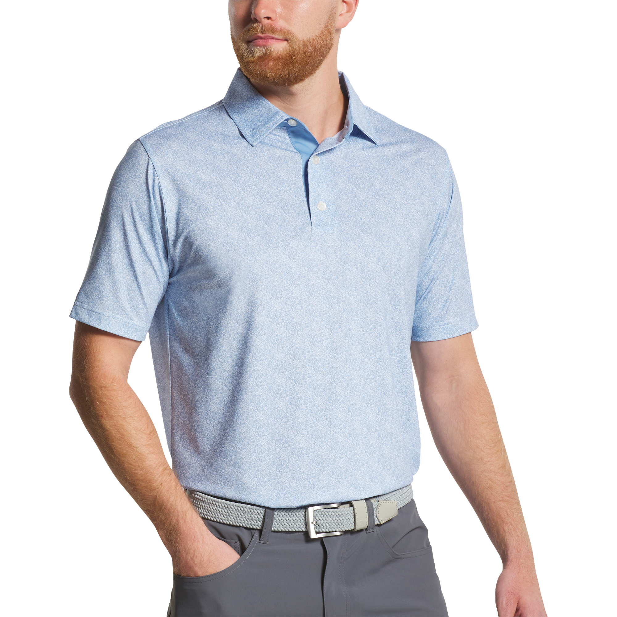 FootJoy Speckle Print Men's Polo 8