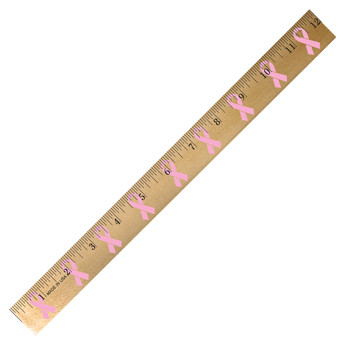 Ribbon Background Rulers - Clear Lacquer Finish 2