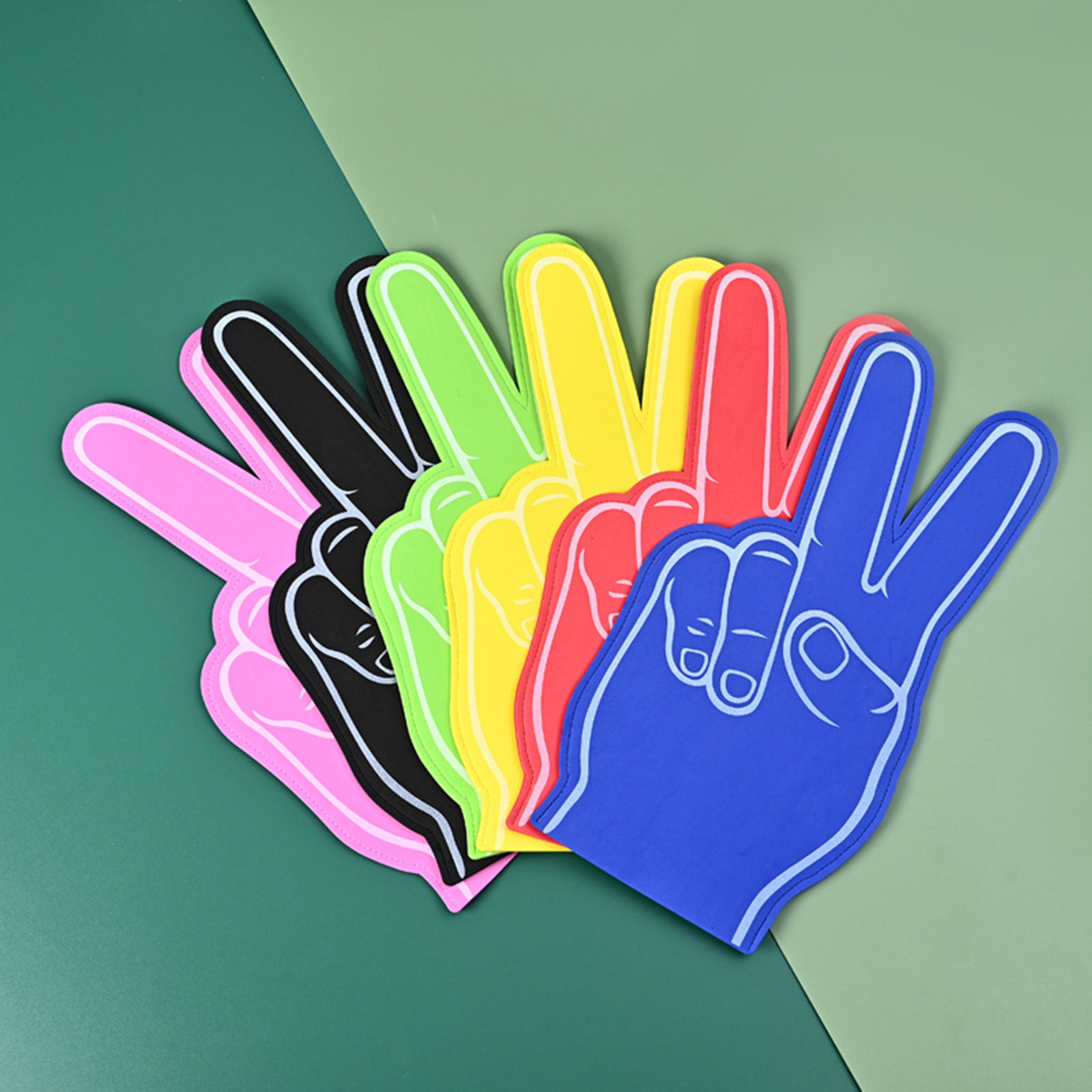 18" #2 Foam Fingers Cheering Mitts 2