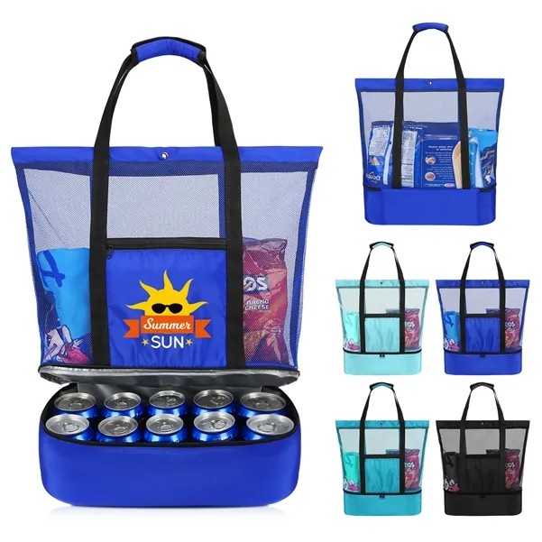 Lightweight Mesh Beach Cooler Bag 1